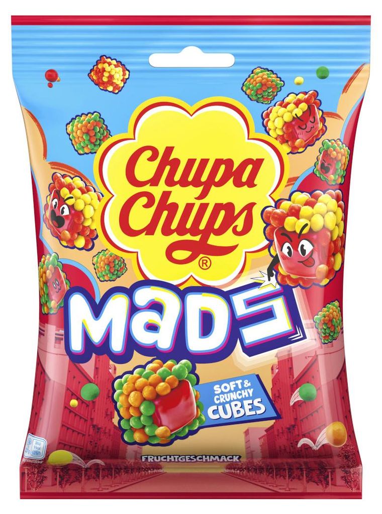 Chupa Chups Mads Fruits, 115g Zdjęcie produktu 