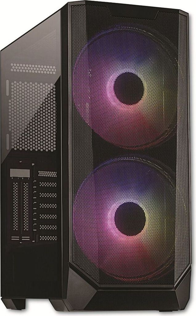 Inter Tech Gaming-Gehäuse IT-3503 AIRSTREAM 2XARGB 200mm Lüf