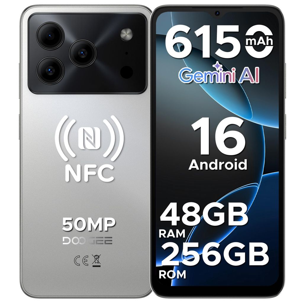 DOOGEE Note56 Plus Smartphone Handy, Android 16, 6,56" Produktbild 