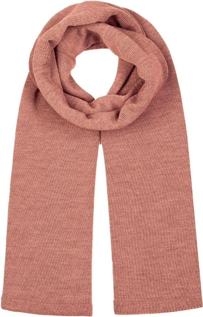 Écharpe 100% Laine Mérinos PENELOPE en coloris Amande pour Femme