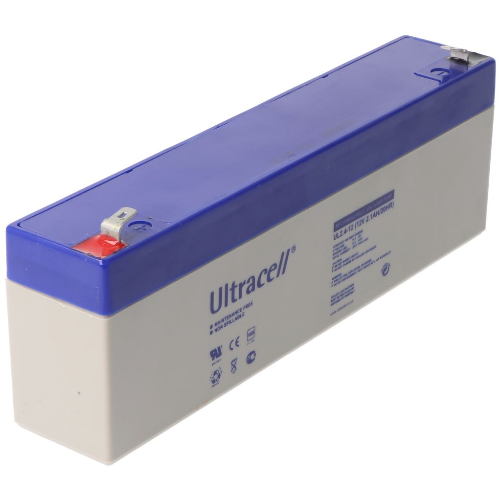 Ultracell UL2.4-12 Blei-Akku 12 Volt 2,1 Ah, Faston 187, Produktbild 