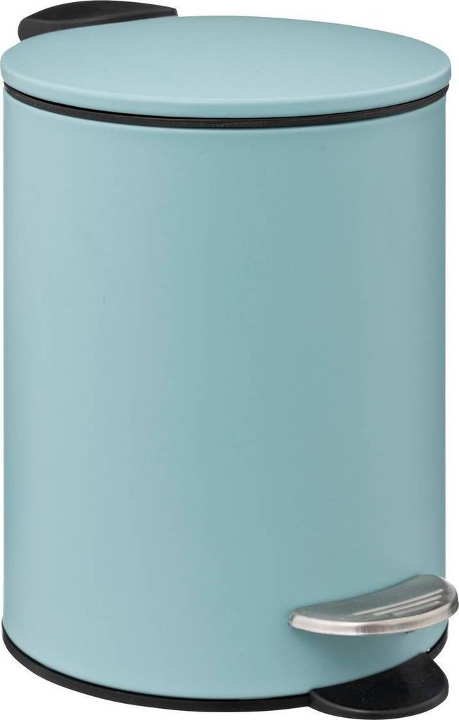 Metallabfalleimer soft close 3l "colorama" blau artic - 5 five simply smart
