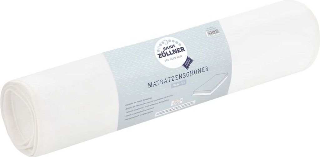 Julius Zöllner Matratzenschoner Nadelfilz mit Paspeleinfassung