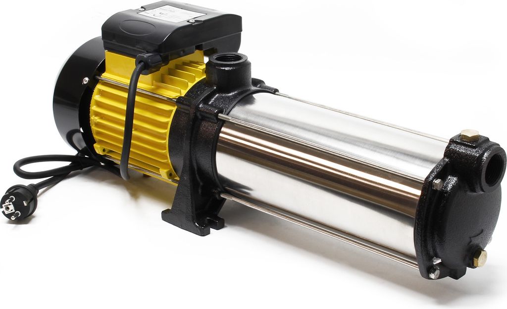 Wiltec Mehrstufige Kreiselpumpe 9000l/h 2200W Förderhöhe Produktbild 