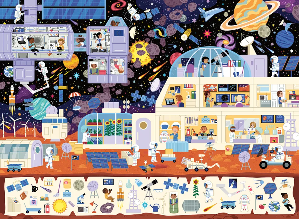 Puzzle 150 pièces Nathan idéal pour développer la logique des enfants