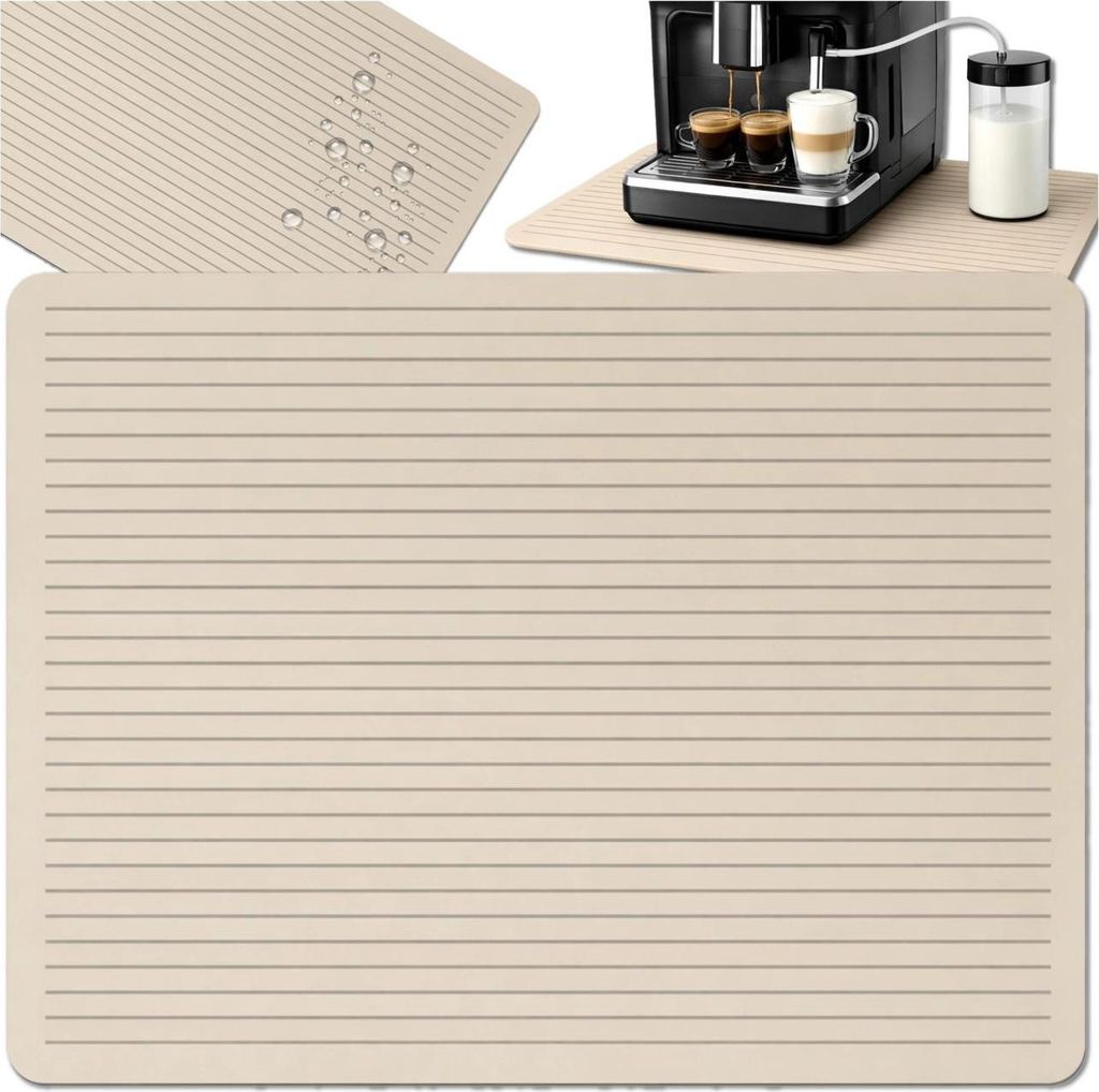 Küchenmatte für Kaffeemaschine, rutschfest, saugfähig, Produktbild 