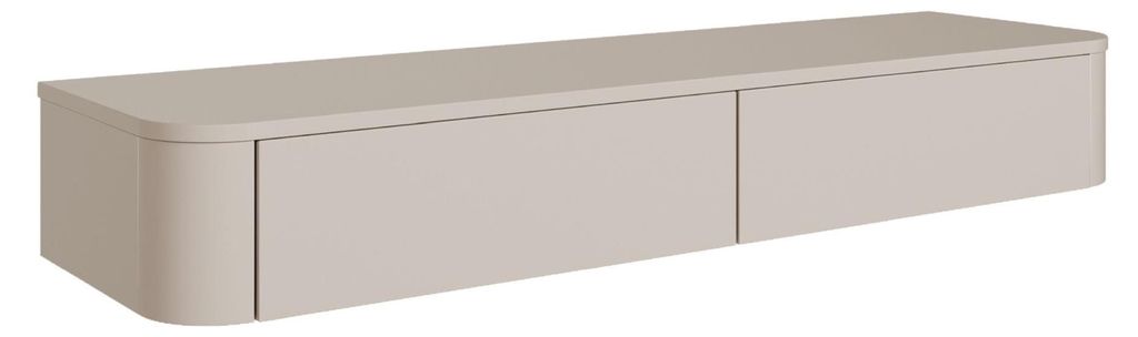 Selsey Luvio Slim - Pannello TV sospeso, grigio cashmere, Immagine del prodotto 