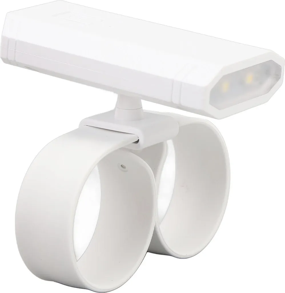 Lampada Da Polso A LED Ricaricabile - Torcia Con 3 Temperature Colore, Rotazione 360°, Dimmerabile - Per Corsa E Bicicletta Notturna