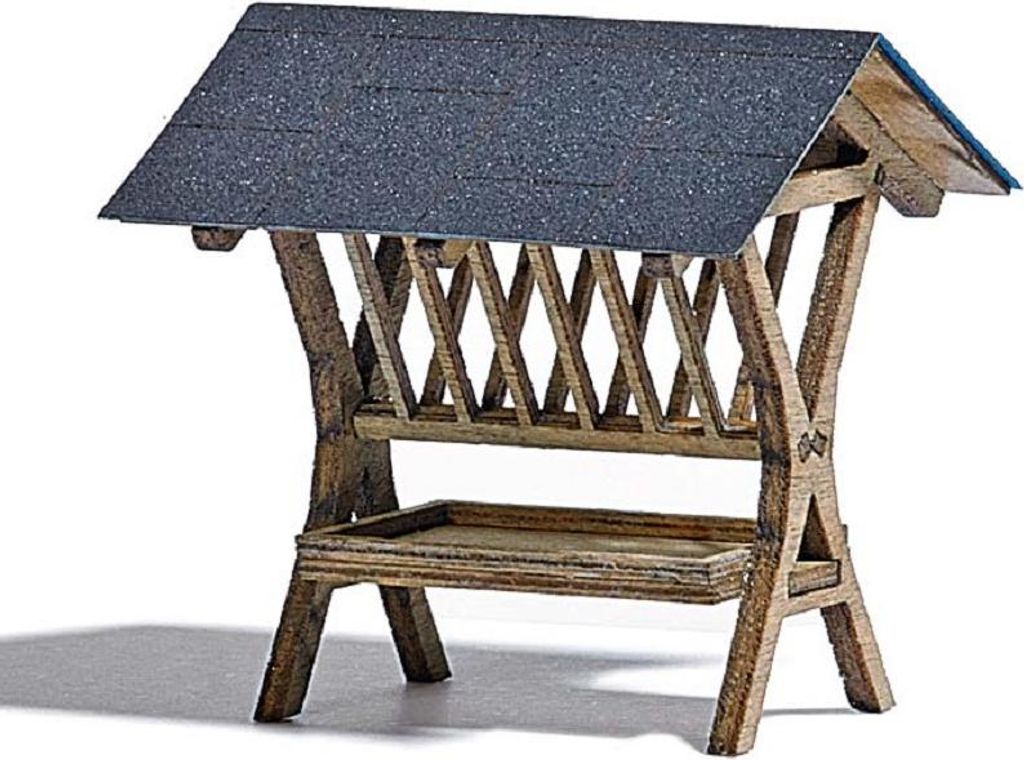 Busch 1562 - 1/87 / H0 Futterkrippe - Neu Produktbild 