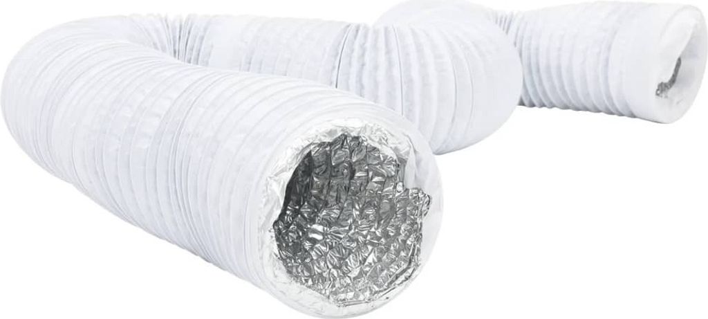vidaXL Tubo di ventilazione in alluminio e PVC 6 m Ø15 cm Immagine del prodotto 