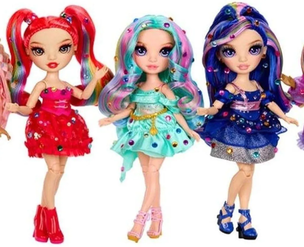 Poupée Mannequin Rainbow High Be Dazzling avec Accessoires de Luxe
