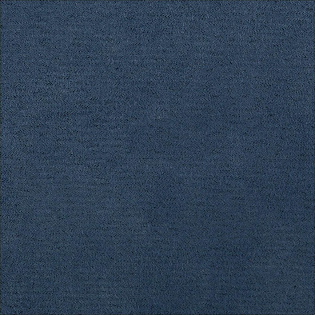 Mikrofaserstoff Meterware Polsterstoff uni blau – robust & weich 1,40m