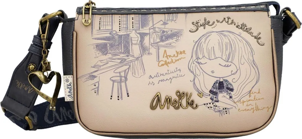Borsa Anekke Studio Crossbody Multicolor - Look Hollywood Glamour