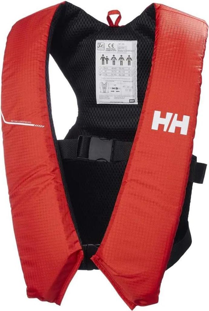 Helly Hansen Rider Compact 50n Schwimmweste Rot 70-90 kg Rot 70-90 kg