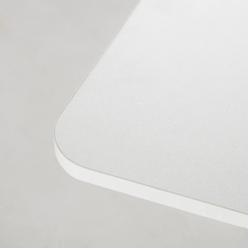 Table à Manger Gain de Place avec 4 Tabourets Encastrables, Blanc - 11