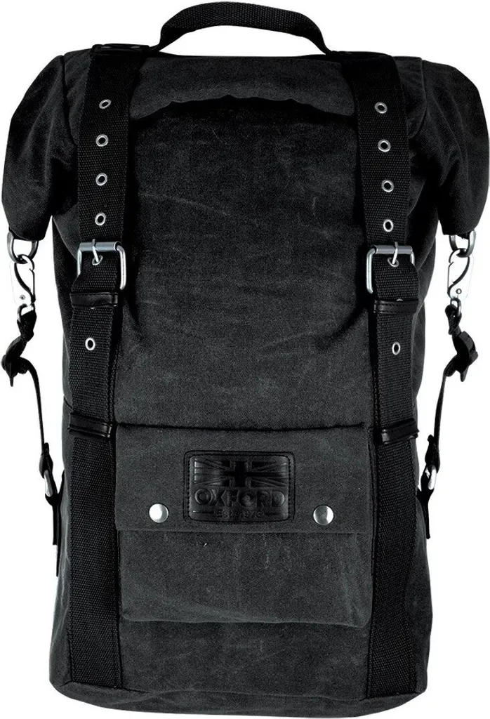 Sac à dos Oxford Heritage 30L noir idéal pour le travail et la fac