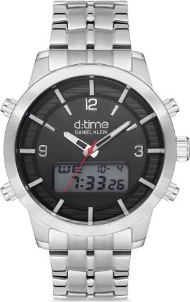 Montre Homme Acier Daniel Klein DK1126412 Résistante et Raffinée