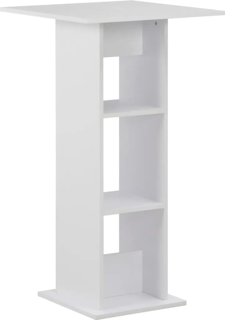 Tavolo Alto Bianco 60x60 Maison Exclusive | Arredo Bar Casa Moderno