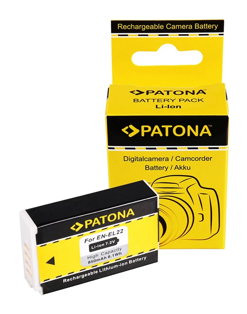 Batteria Nikon EN-EL22 Compatibile 1 J4 S2 | Alta Durata 850mAh