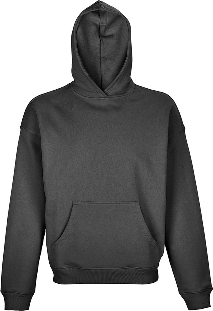 SOLS - "Connor" Kapuzenpullover Baumwolle aus biologischem Anbau für Herren/Damen Uni PC5073 (M) (Maus Grau)