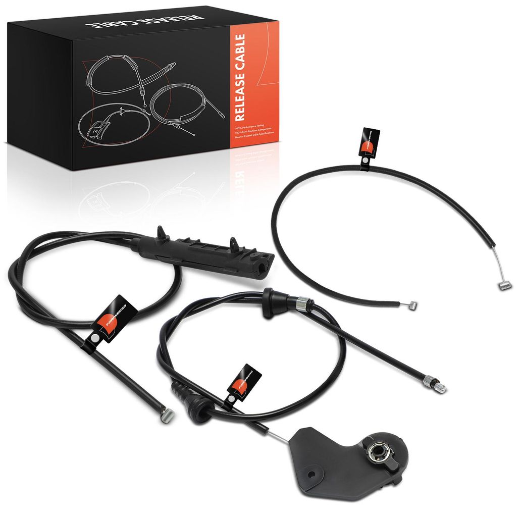 Frankberg 3x motorkapkabel voor BMW 3er E46 Productafbeelding 