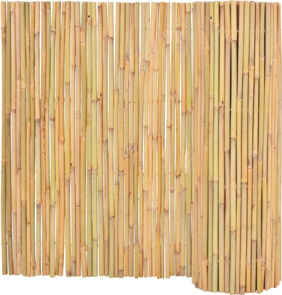 vidaXL Gartenzaun Bambus 300 x 100 cm Produktbild 