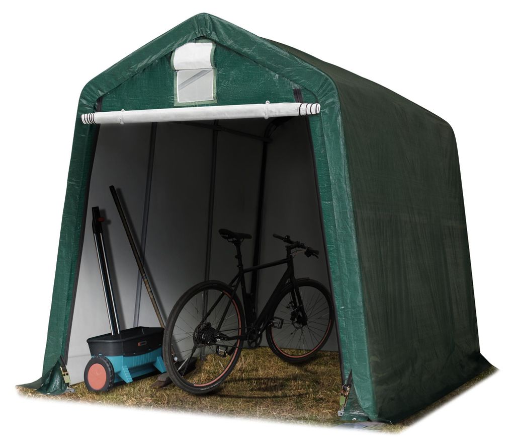 TOOLPORT 2,4 x 3,6 m Garage, abri de Stockage, PE 450 N, Image du produit 