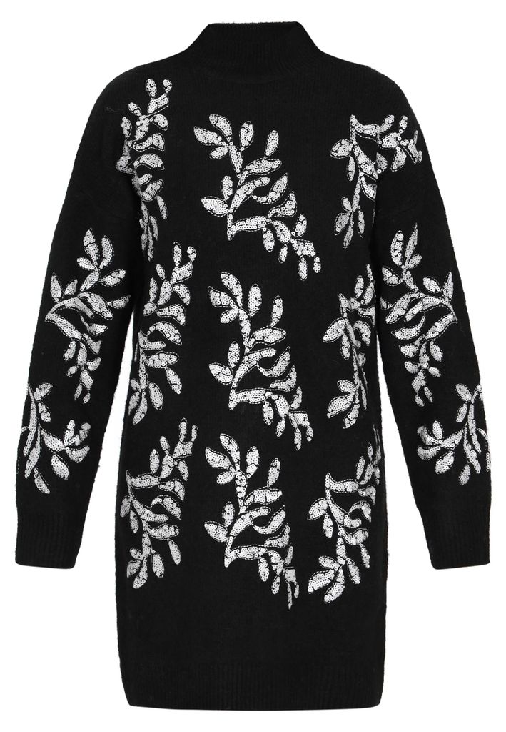 ALBEE damen kleid - schwarz, XS/S