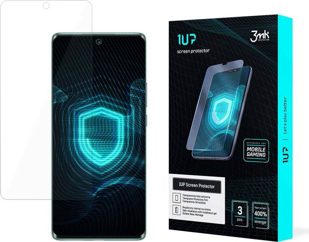 3mk Display Schutzfolie 1UP für Huawei Nova 10 transparent Gaming (3 Stück)
