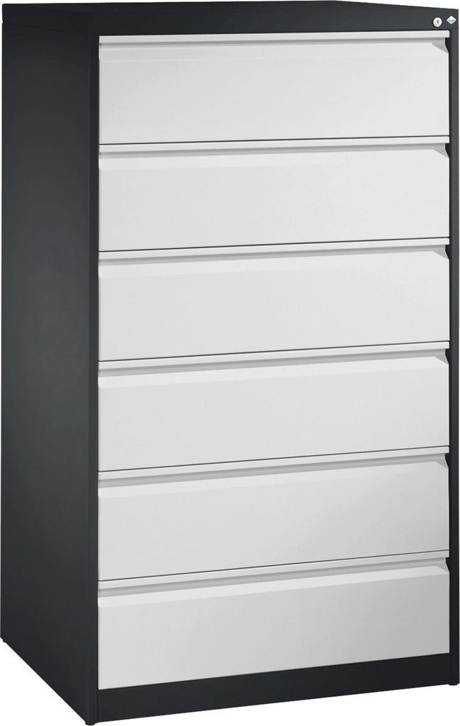 C+P Karteischrank Acurado 12936323S10014 A5 6Schübe sgr/lgr