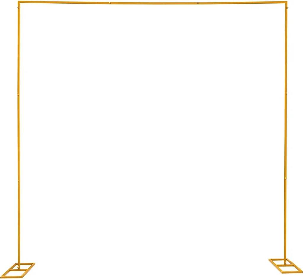 Arche Métallique Carrée 3m x 3m Stable et Modulable pour Décor de Fête