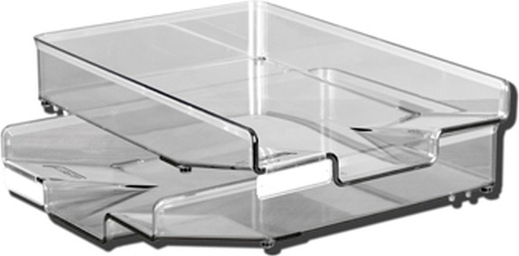 Einzelbriefablage für Schwenkflügler transparent Packung mit 3 Stück
