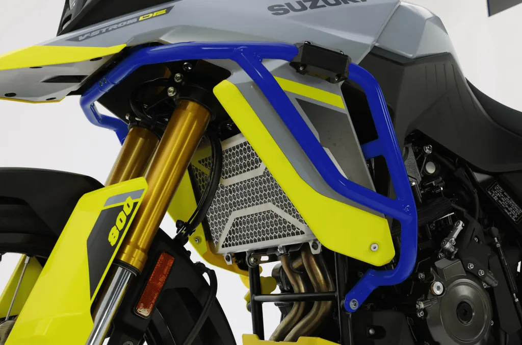 Évitez les Dégâts de Chute : Paramoteur Isotta Bleu SUZUKI V-Strom
