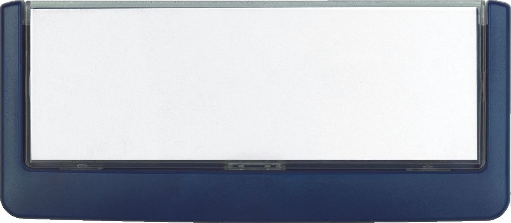 Türschild BxH 149x52,5mm dunkelblau Packung mit 5 Stück