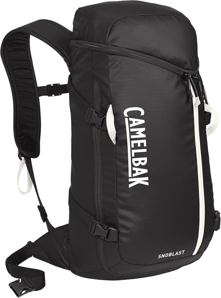 Camelbak Snoblast 22L Ski-Snowboardrucksack Trinkrucksack isolierter Schlauch Crux Trinksystem Wintersport Fahrradrucksack : grey-orange