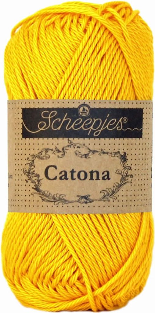 Scheepjes Catona 10g (208) - Yellow Gold