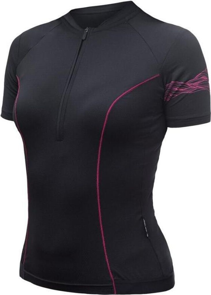 Jersey Sensor Coolmax (Polyesterfasern) Entry Damen kurz schwarz größe XL 22100085-03