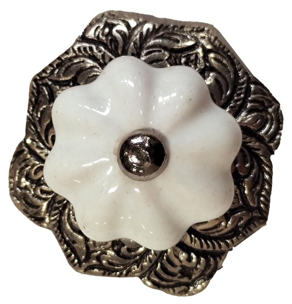 Clayre & Eef. Bisagra para puerta. Color blanco. Material: Imagen del producto 