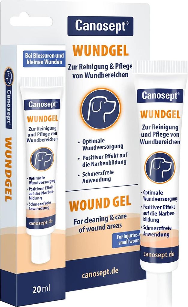 Canosept®: Gel para el cuidado de heridas para perros, 20 Imagen del producto 