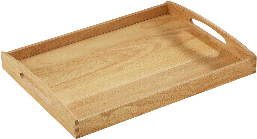 Zassenhaus Tablett eckig, hell 53 x 41 x 7 cm 50547 Zdjęcie produktu 