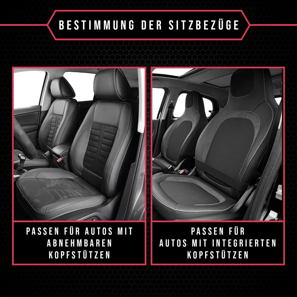 Offerta Coprisedili Auto Opel Zafira Rosso Stilo | Risparmia e Rinnova - 5