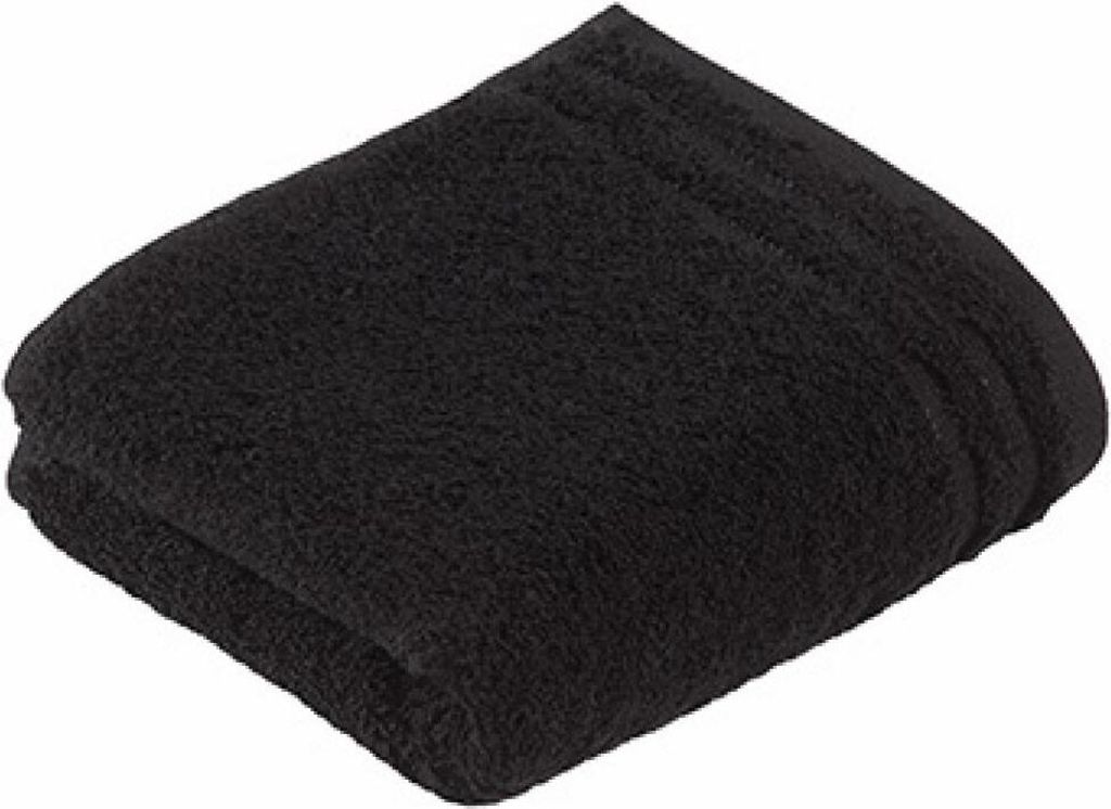 VOSSEN Calypso, Baumwolle, Schwarz, Einfarbig, 30 x 50 cm, Produktbild 
