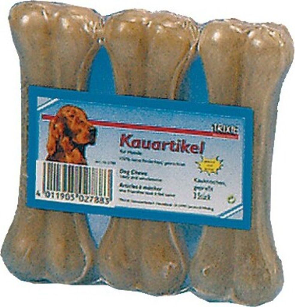 Trixie 2 Kauknochen, gepresst, ca. 13 cm