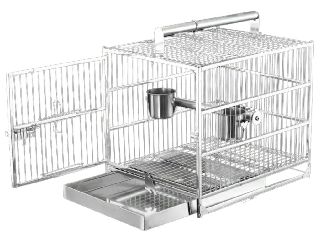 Kleiner Papageientransporter - Sicher Und Komfortabel Für Produktbild 