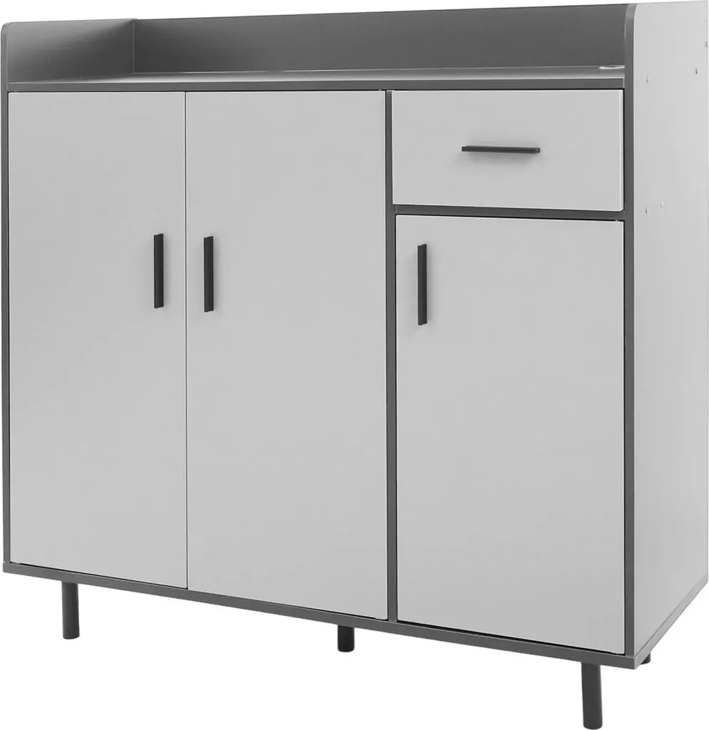 Meuble de cuisine anti-rayures gris pour protéger votre vaisselle