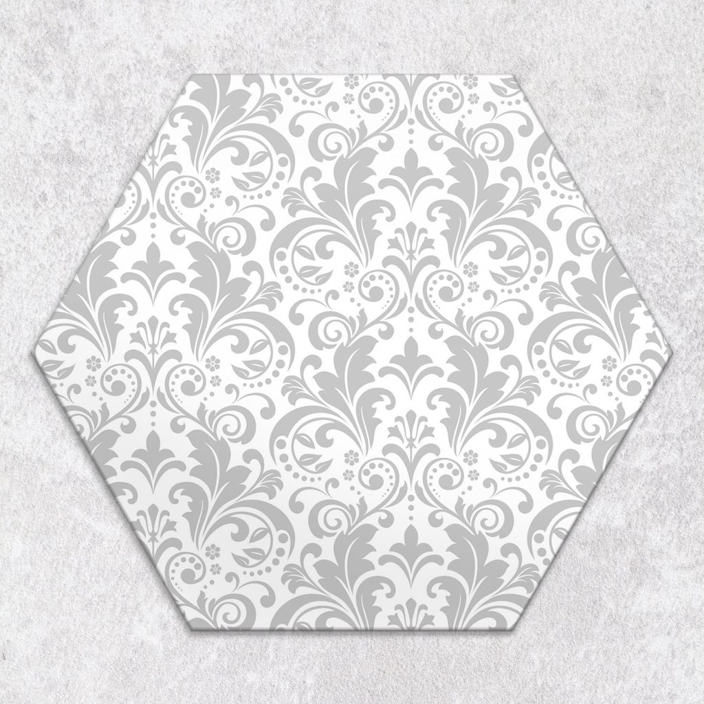 Glas-Herdabdeckplatten Glaskeramikkochfeld-Abdeckung Spritzschutz Glas hexagon 40 cm Ornamente
