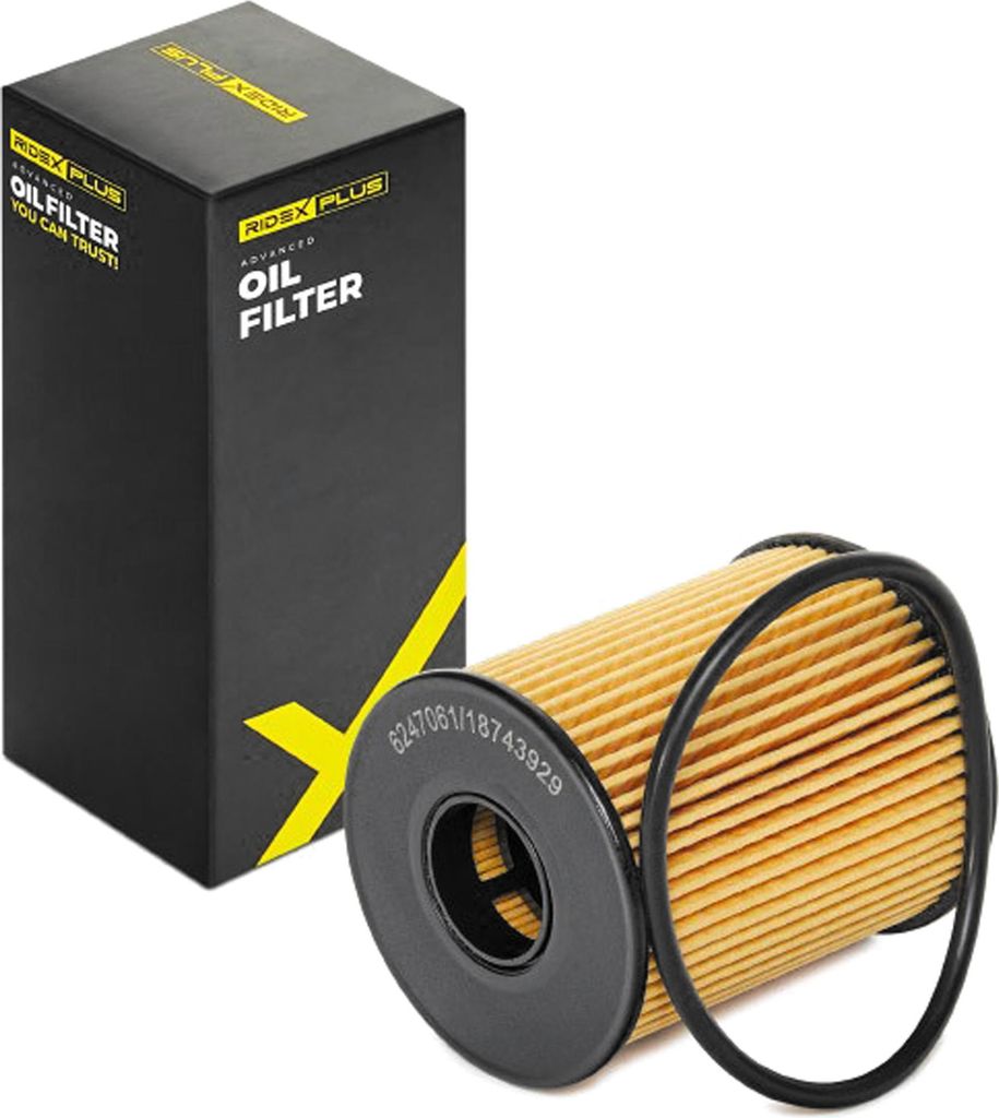 Ölfilter RIDEX PLUS 7O0042P Filtereinsatz passend für MERCEDES-BENZ SL (R129) S-Klasse Limousine (W140) CLA Coupe (C118) für OPEL Meriva A (X03)