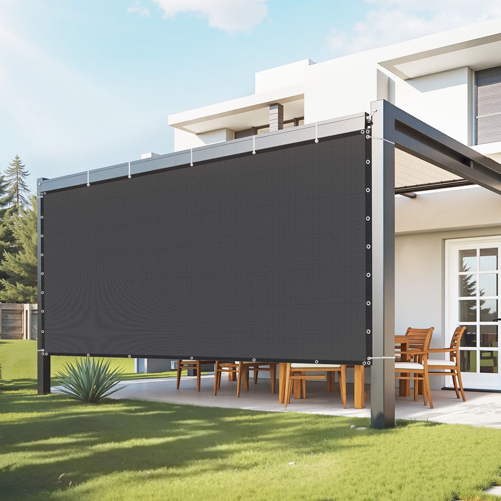 VEVOR 90% Sonnenschutz-Sonnensegel (244 x 366 cm), Produktbild 