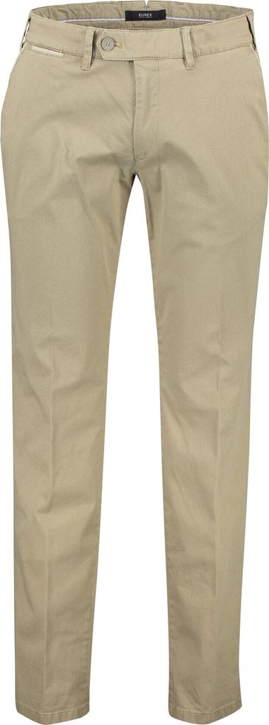 Eurex beige Hose mit Print, Regular Joe