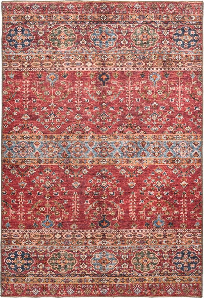 Faye 300 Multi / Rot 75cm x 150cm Produktbild 